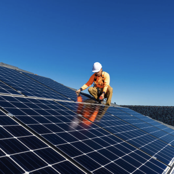 Duurzame energieoplossing met zonnepanelen